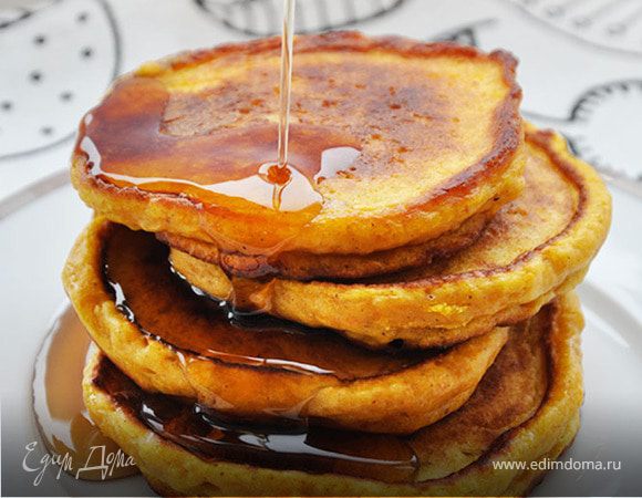 Тыквенные оладьи с пряностями Тыквенные оладьи с пряностями