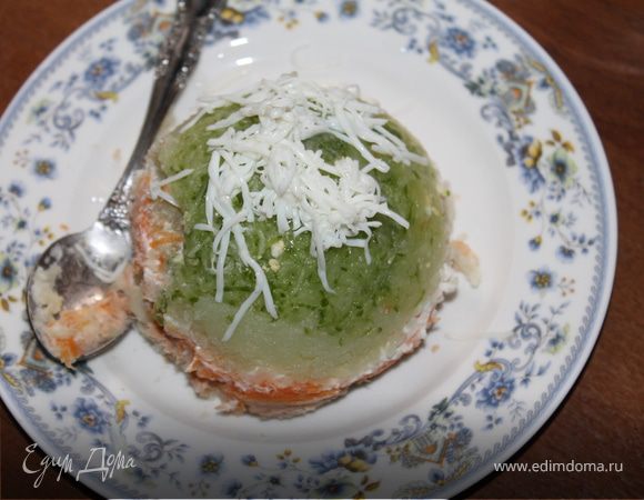 Салатик-перевертыш для детей Салатик-перевертыш для детей