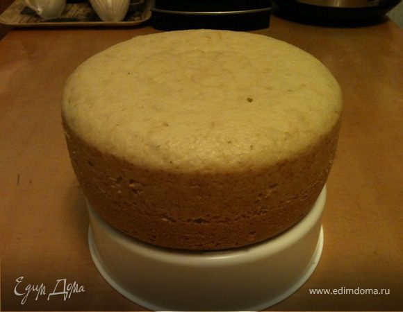 Апельсиновый кекс на газировке в мультиварке