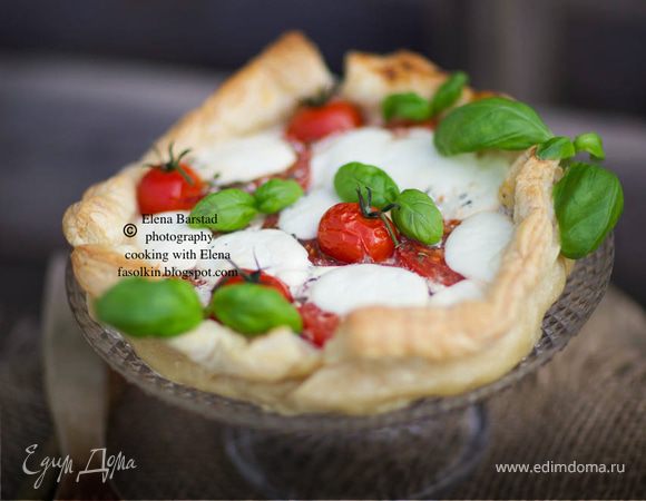 Итальянский киш с моцареллой