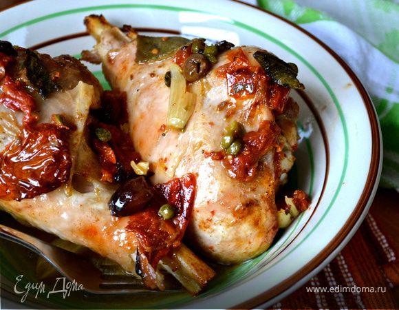 Ароматная индейка в духовке