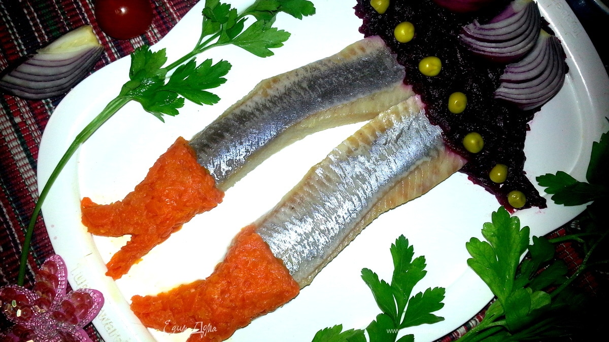 Селедочка. Шутливая подача