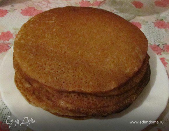 Гречневые блинчики к меду