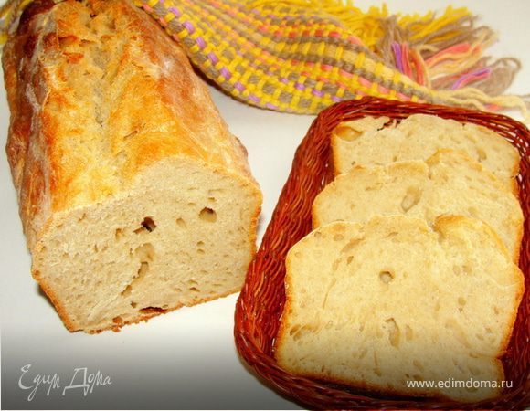 Трехдневный серый хлеб без дрожжей