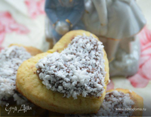 Печенье с шоколадной пастой Печенье с шоколадной пастой