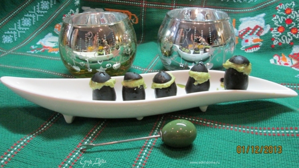 Фаршированные маслины "Будь здоров!"