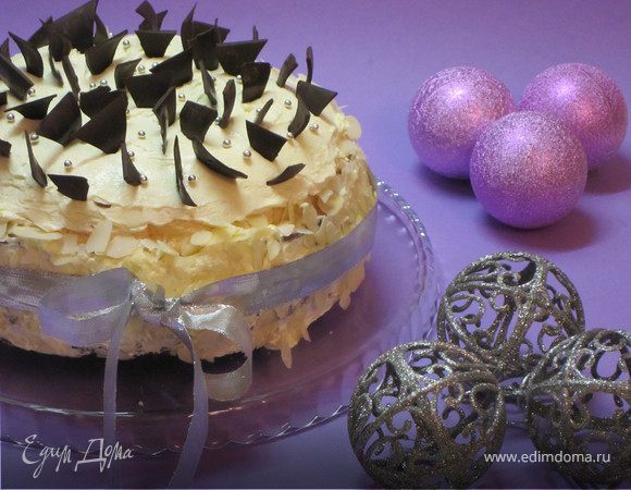 Торт "Заснеженная опушка"