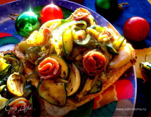 Пикантные цукини с анчоусами Пикантные цукини с анчоусами