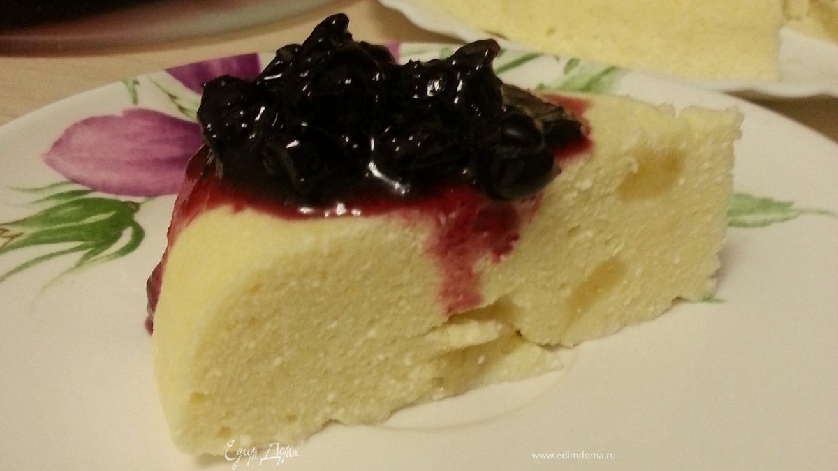 Бананово-творожная запеканка на пару