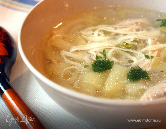 Токмач (суп-лапша) по-современному