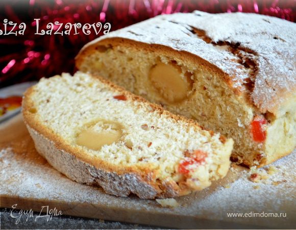 Марципановый штоллен Марципановый штоллен