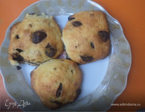 Печенье с шоколадными каплями Печенье с шоколадными каплями