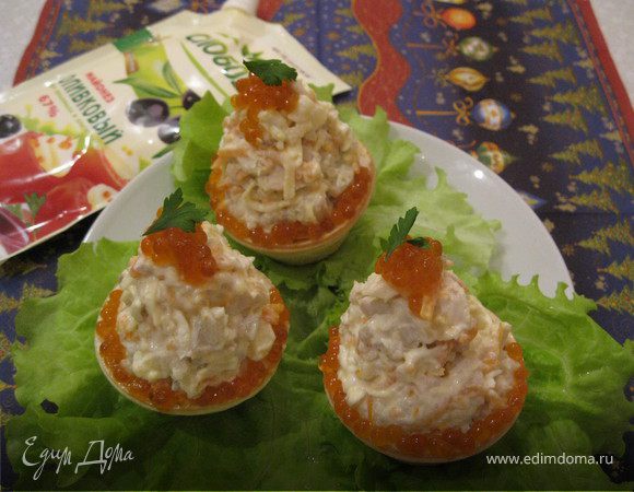 Рыбные пирожные