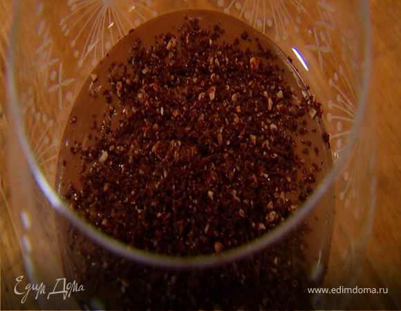 Шоколадно-ореховый крамбл 