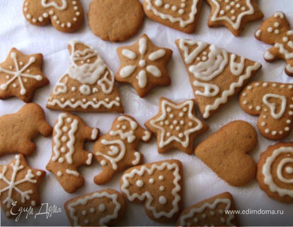 Белая глазурь для украшения пряников