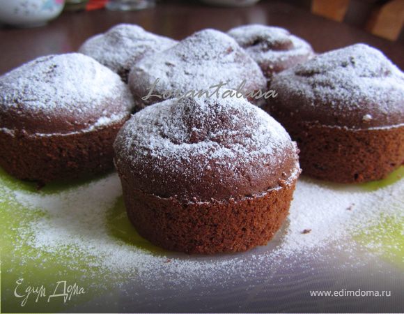 Шоколадные кексы с клюквой Шоколадные кексы с клюквой