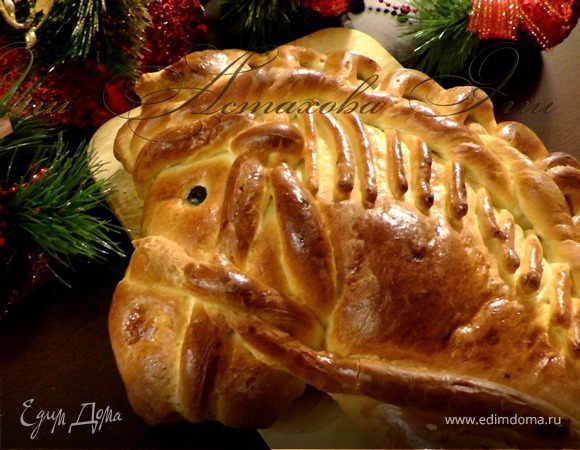 Пирог "Символ года - лошадь"
