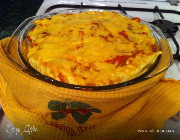 Энчиладас с курицей