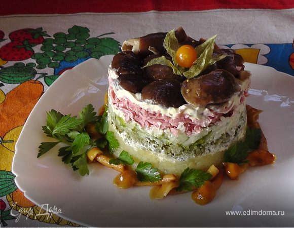 Салат грибной Салат грибной