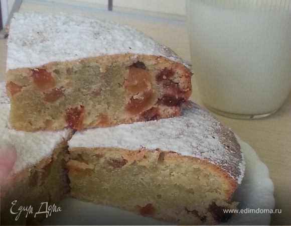 Лимонный кекс на оливковом масле