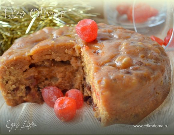 Рождественский пудинг с цукатами Рождественский пудинг с цукатами