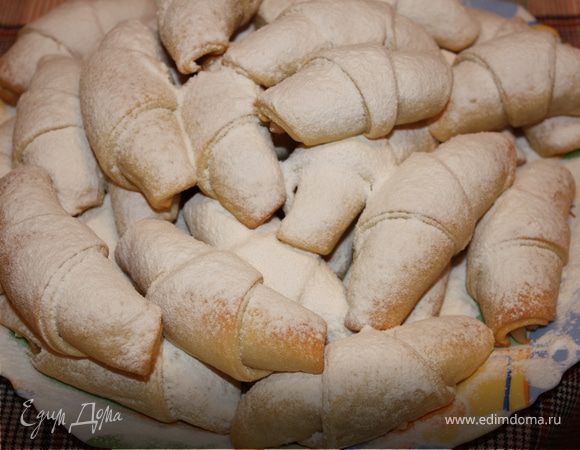 Рогалики с яблочной начинкой Рогалики с яблочной начинкой