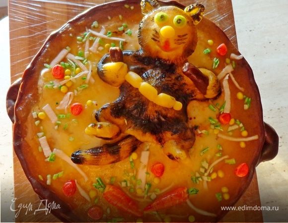 Торт "А потом - суп с котом!"