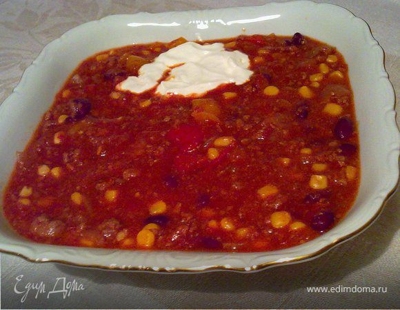 Чили кон карне Чили кон карне
