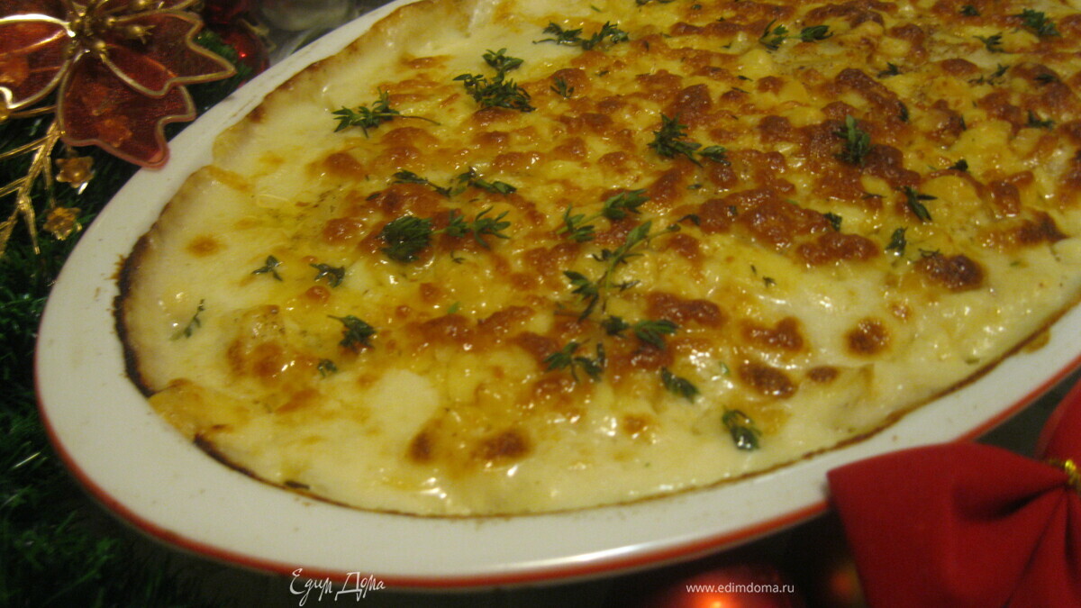 Картофельный гратен