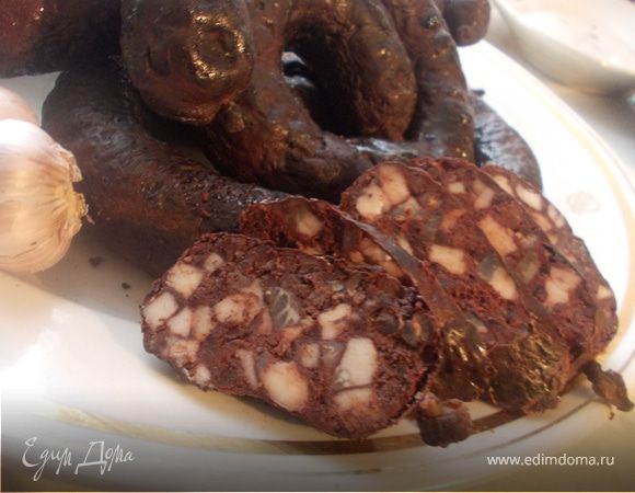 Гречнево-кровяная колбаса Гречнево-кровяная колбаса