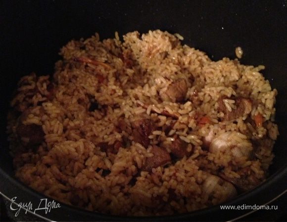 Плов с бараниной в мультиварке Плов с бараниной в мультиварке