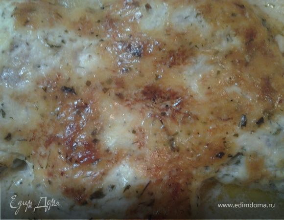 Куриные бедрышки под майонезно-сырной корочкой