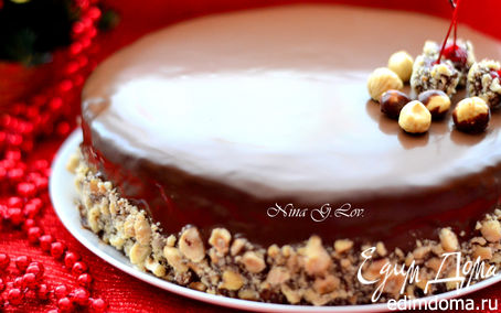 Рецепт Рождественский торт-мусс "Ферреро" (Karácsonyi Ferrero torta)
