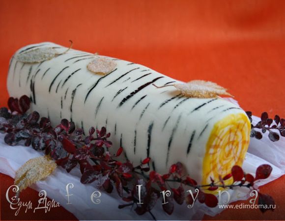 Рулет "Березовое полено" Рулет "Березовое полено"