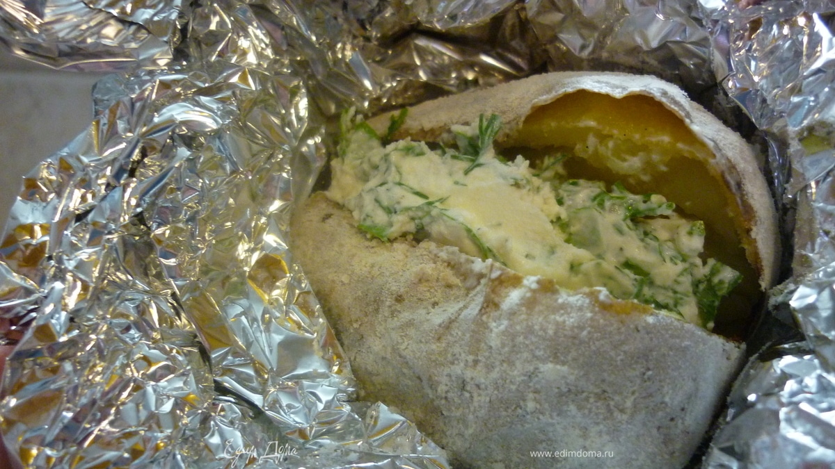 Картошка - как на костре