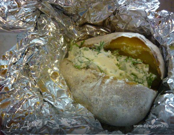 Картошка - как на костре