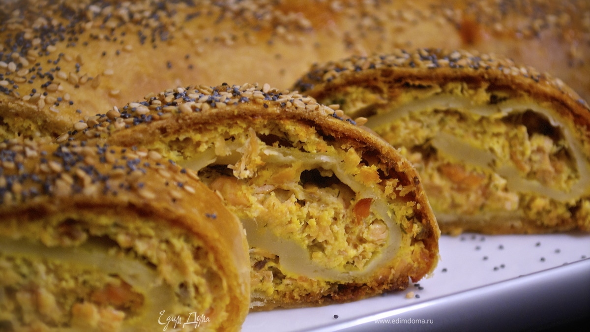 Рыбный штрудель