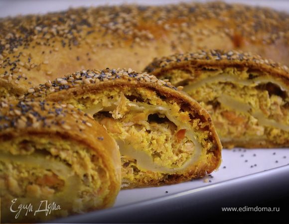 Рыбный штрудель Рыбный штрудель