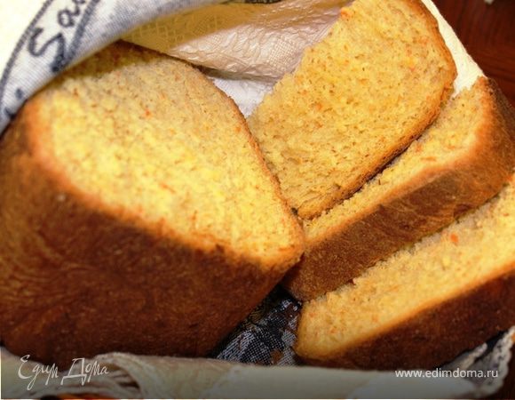 Домашний морковный хлеб
