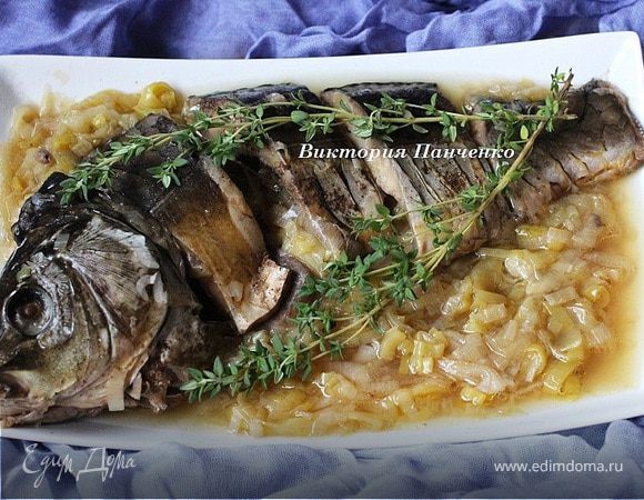 Рождественский карп в пиве Рождественский карп в пиве