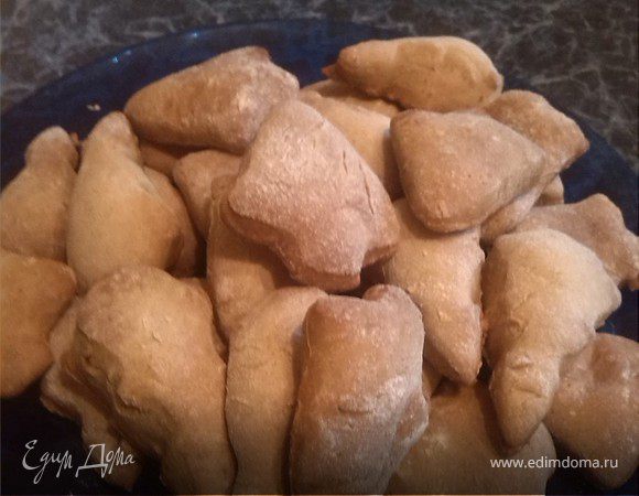 Заварное медовое печенье