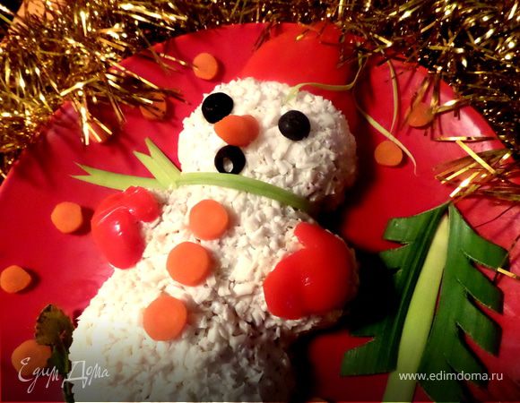 Салат "Снеговик" Салат "Снеговик"