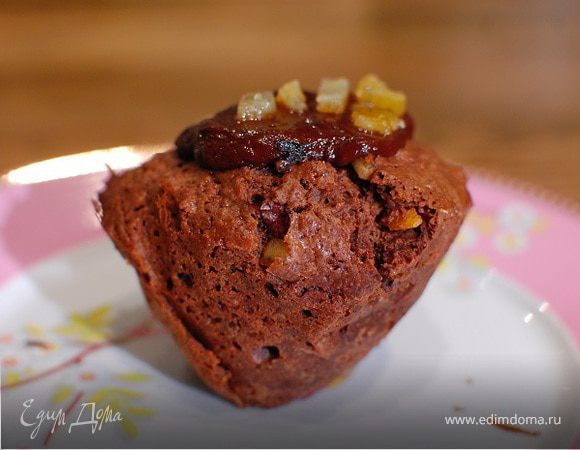 Шоколадно-апельсиновые маффины Шоколадно-апельсиновые маффины