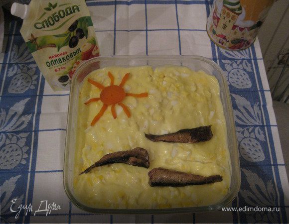 Салат "Морские угощения"