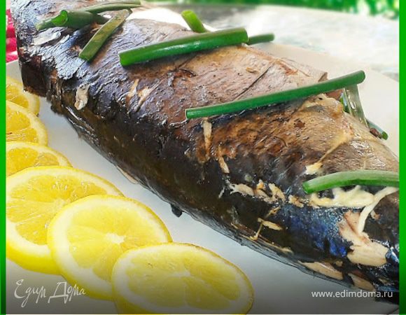 Тунец, запеченный в духовке