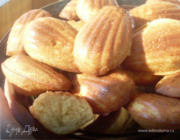 Мадлен от Мишеля Ру с розовым перцем Мадлен от Мишеля Ру с розовым перцем