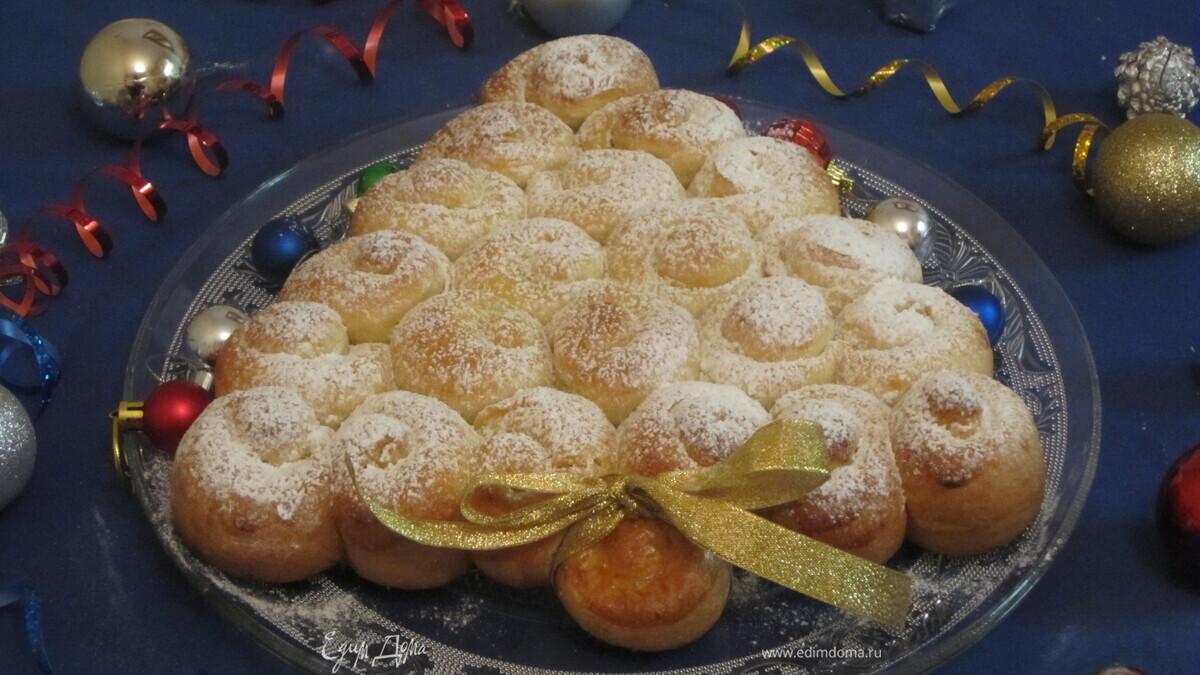 Булочки ванильные "Елочка"