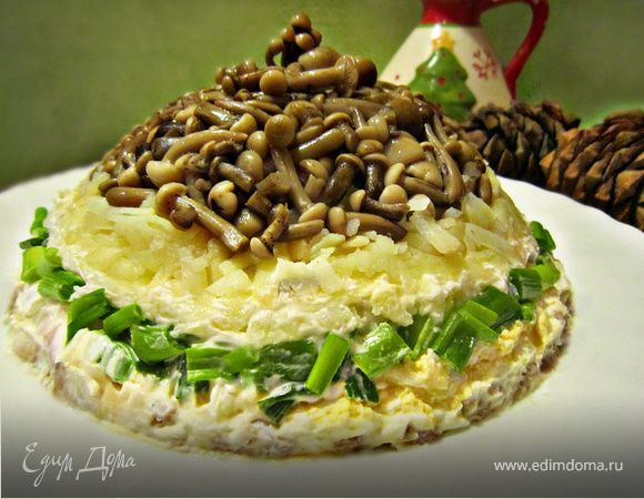 Салат "Грибная поляна"