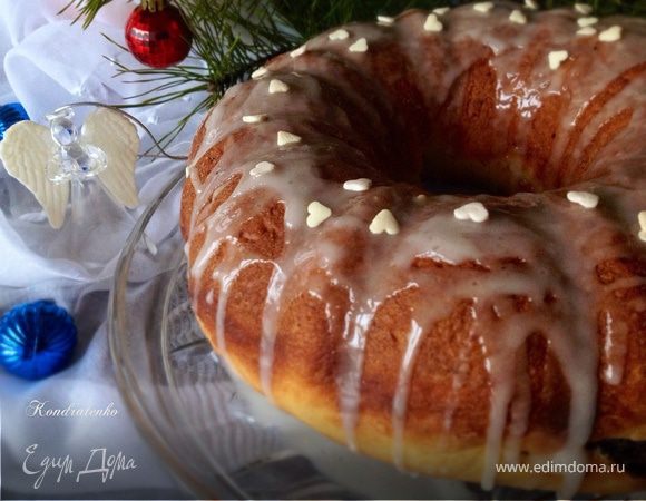 Сдобный кекс с маком и вяленой клюквой Сдобный кекс с маком и вяленой клюквой