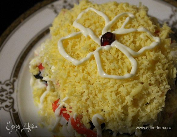 Салат "Черный жемчуг" Салат "Черный жемчуг"